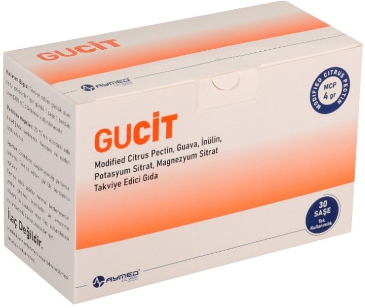 Gucit takviye edici gıda ambalajı