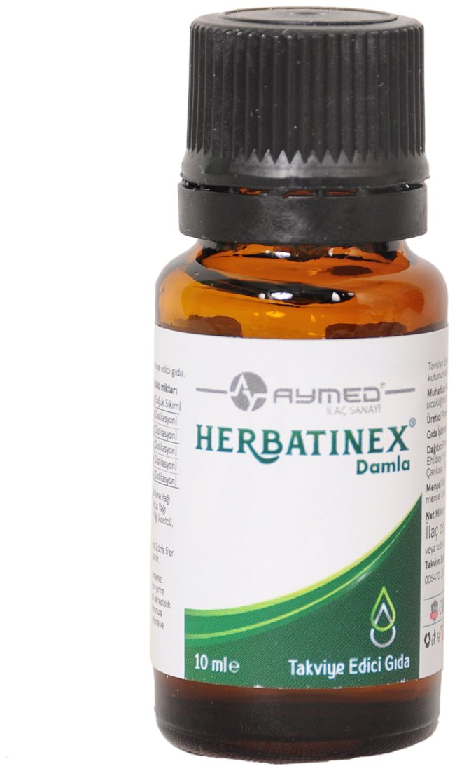 Herbatinex takviye edici gıda ambalajı